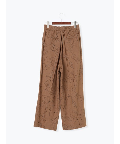 Te chichi（テチチ）の「レーヨンリネンドローイングフラワーパンツ（その他パンツ・レディース・キナリ/カーキ・MEDIUM/SMALL）」の9枚目の写真