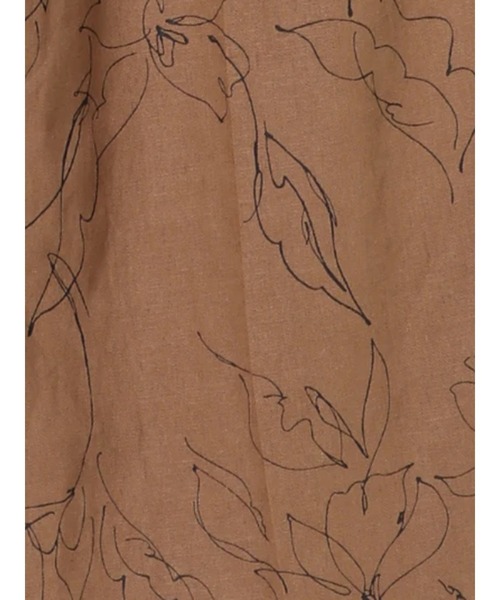 Te chichi（テチチ）の「レーヨンリネンドローイングフラワーパンツ（その他パンツ・レディース・キナリ/カーキ・MEDIUM/SMALL）」の14枚目の写真