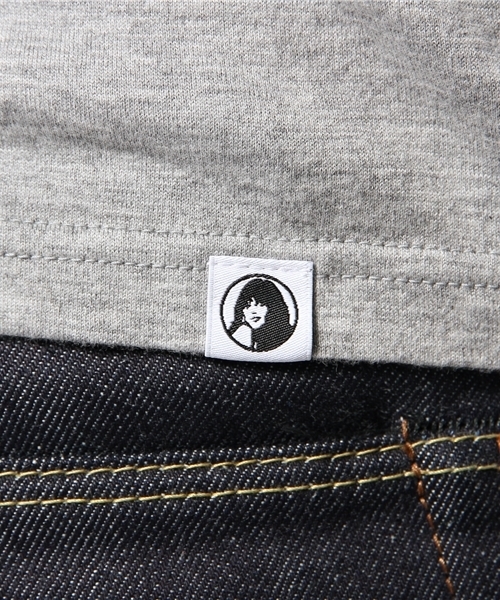 HYSTERIC GLAMOUR（ヒステリックグラマー）の「ORIGINAL QUALITY T-SH（Tシャツ/カットソー・メンズ・ネイビー/トップグレー/ブラック・SMALL/LARGE/MEDIUM）」の8枚目の写真