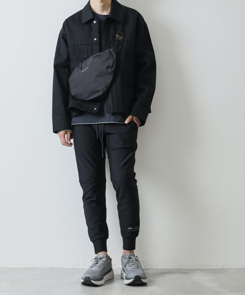 ATTACHMENT（アタッチメント）の「NY/CU TRICOT TRACK PANTS（スウェットパンツ・メンズ・ブラック/グレー/ダークグレー/ボルドー・1/2/3）」の15枚目の写真
