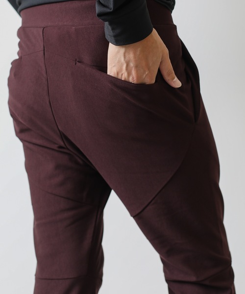 ATTACHMENT（アタッチメント）の「NY/CU TRICOT TRACK PANTS（スウェットパンツ・メンズ・ブラック/グレー/ダークグレー/ボルドー・1/2/3）」の14枚目の写真