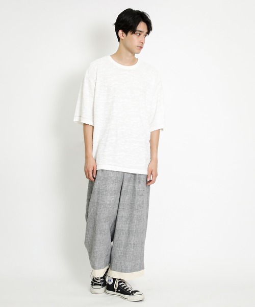 masterkey（マスターキー）の「masterkey マスターキー / SHAWL RIDERS-PT 2タックワイドスラックス / MK21S-SET-08-1（スラックス・メンズ・ブラック/ベージュ・2/1）」の19枚目の写真