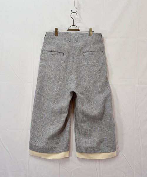 masterkey（マスターキー）の「masterkey マスターキー / SHAWL RIDERS-PT 2タックワイドスラックス / MK21S-SET-08-1（スラックス・メンズ・ブラック/ベージュ・2/1）」の11枚目の写真