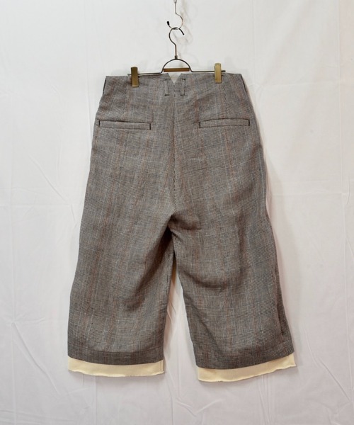 masterkey（マスターキー）の「masterkey マスターキー / SHAWL RIDERS-PT 2タックワイドスラックス / MK21S-SET-08-1（スラックス・メンズ・ブラック/ベージュ・2/1）」の8枚目の写真