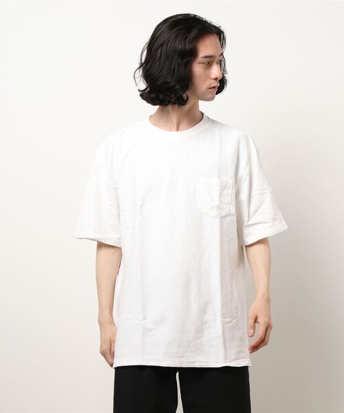 【セール】【STATELINE/ステートライン】（UN）7.5oz. RUGBY SS POCKET TEE（Tシャツ/カットソー）｜PARKS TOKYO SELECT（パークストウキョウセレクト）