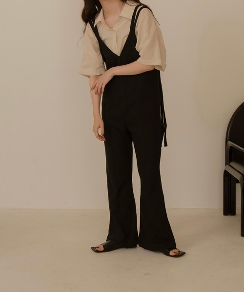 lawgy(ラウジー)の「linen with collar shirt(シャツ/ブラウス・レディース・ベージュ/ブラウン・FREE)」の11枚目の写真