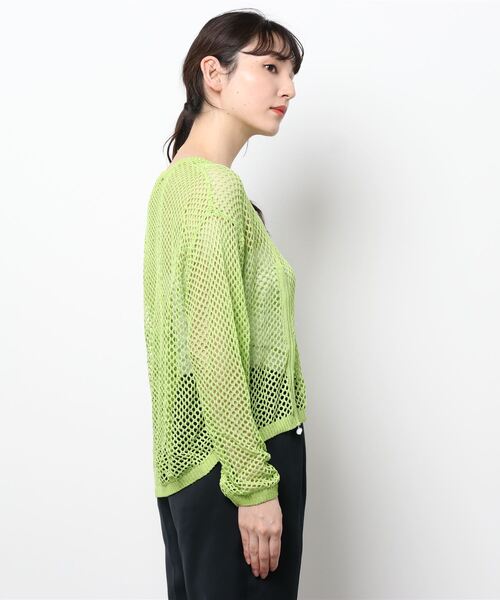 ECRIRE（エクリール）の「フィッシュネットニットトップス（ニット