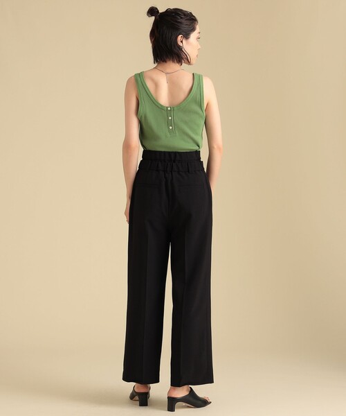 Ray BEAMS（レイビームス）の「Ray BEAMS / テレコ ヘンリー タンクトップ（Tシャツ/カットソー・レディース・チャコールグレー/ライトブルー/イエロー/ホワイト系その他6/ケリー/ブラック/レッド・ONE SIZE）」の18枚目の写真