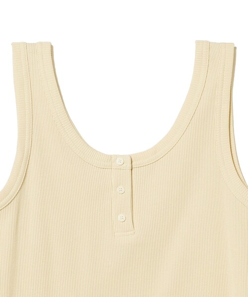 Ray BEAMS（レイビームス）の「Ray BEAMS / テレコ ヘンリー タンクトップ（Tシャツ/カットソー・レディース・チャコールグレー/ライトブルー/イエロー/ホワイト系その他6/ケリー/ブラック/レッド・ONE SIZE）」の20枚目の写真