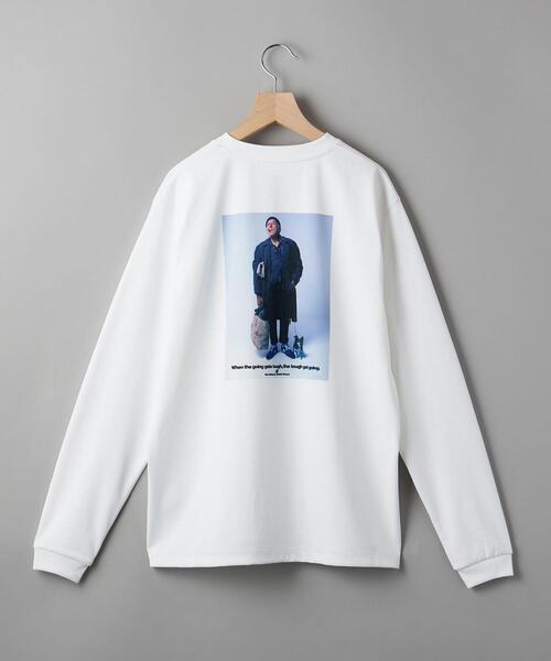 NEW BALANCE(ニューバランス)の「【別注】 <New Balance(ニューバランス)> LS TEE GRANDDAD/カットソー(Tシャツ/カットソー・メンズ・ホワイト・M/L/XL)」の1枚目の写真