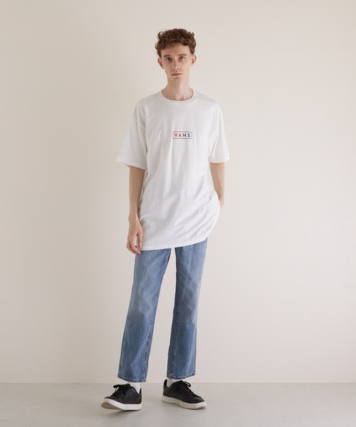 US VANS(ユーエスヴァンズ)の「【VANS】VN0A5E81 MN CLASSIC EASY BOX SS Tシャツ(Tシャツ/カットソー・メンズ・ホワイト/イエロー・MEDIUM/SMALL/LARGE)」の7枚目の写真