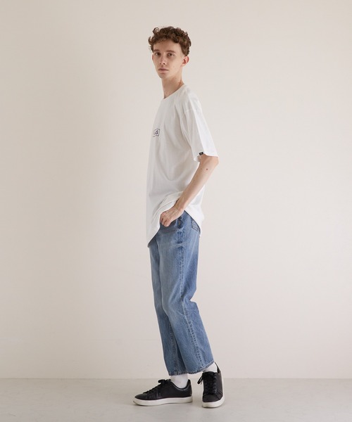 US VANS(ユーエスヴァンズ)の「【VANS】VN0A5E81 MN CLASSIC EASY BOX SS Tシャツ(Tシャツ/カットソー・メンズ・ホワイト/イエロー・MEDIUM/SMALL/LARGE)」の9枚目の写真