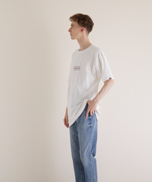 US VANS(ユーエスヴァンズ)の「【VANS】VN0A5E81 MN CLASSIC EASY BOX SS Tシャツ(Tシャツ/カットソー・メンズ・ホワイト/イエロー・MEDIUM/SMALL/LARGE)」の13枚目の写真