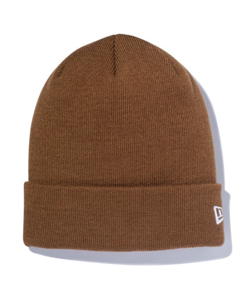 NEW ERA(ニューエラ)の「NEW ERA/ニューエラ ビーニー ベーシック カフニット 11120498(ニットキャップ/ビーニー・メンズ・ブラウン・FREE)」の1枚目の写真