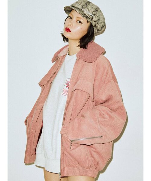 jouetie（ジュエティ）の「エコレザーキャスケット（キャスケット・レディース・ブラック/グリーン/その他1・FREE）」の13枚目の写真