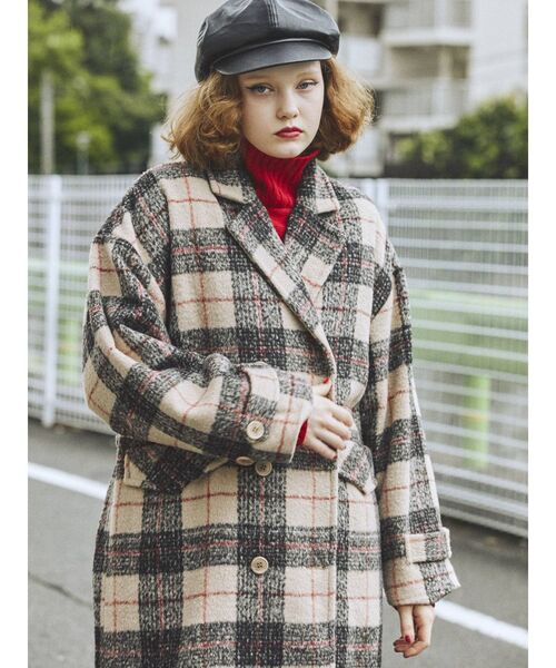 jouetie（ジュエティ）の「エコレザーキャスケット（キャスケット・レディース・ブラック/グリーン/その他1・FREE）」の16枚目の写真