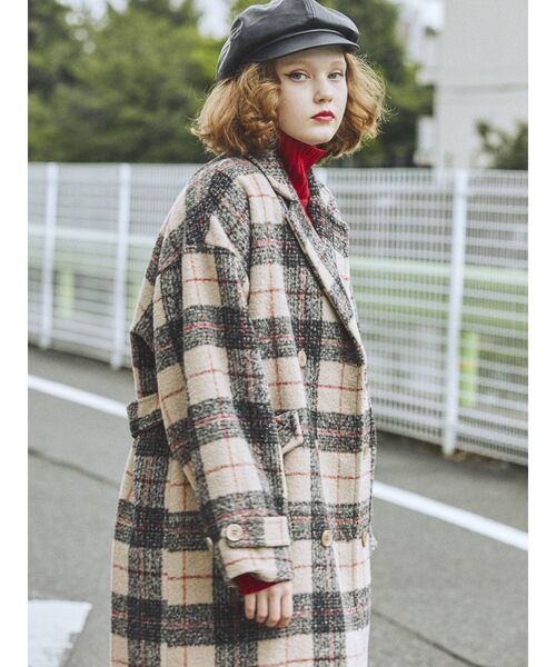 jouetie（ジュエティ）の「エコレザーキャスケット（キャスケット・レディース・ブラック/グリーン/その他1・FREE）」の17枚目の写真