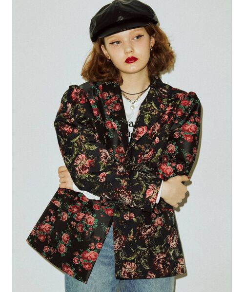 jouetie（ジュエティ）の「エコレザーキャスケット（キャスケット・レディース・ブラック/グリーン/その他1・FREE）」の20枚目の写真