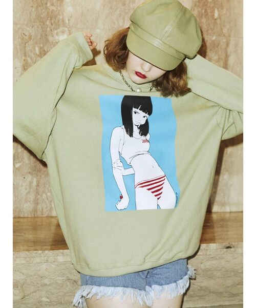 jouetie（ジュエティ）の「エコレザーキャスケット（キャスケット・レディース・ブラック/グリーン/その他1・FREE）」の21枚目の写真