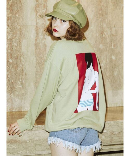 jouetie（ジュエティ）の「エコレザーキャスケット（キャスケット・レディース・ブラック/グリーン/その他1・FREE）」の22枚目の写真