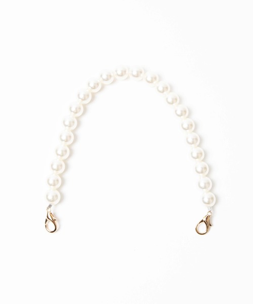 WEGO（ウィゴー）の「WEGO/キルティングクリアショルダーバッグ（ショルダーバッグ・レディース・ベージュ/アイボリー/ブラック・FREE）」の10枚目の写真