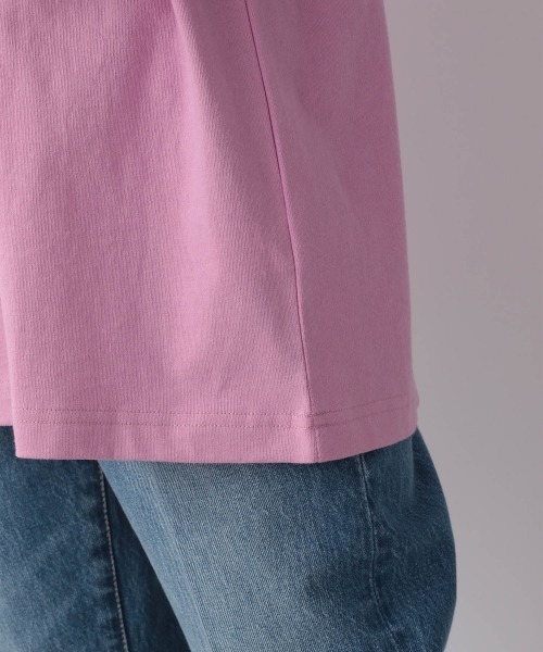 LOWRYS FARM（ローリーズファーム）の「ロゴＴシャツロングスリーブ　214920（Tシャツ/カットソー・レディース・ブラック/オフホワイト/ピンク/イエロー・FREE）」の14枚目の写真