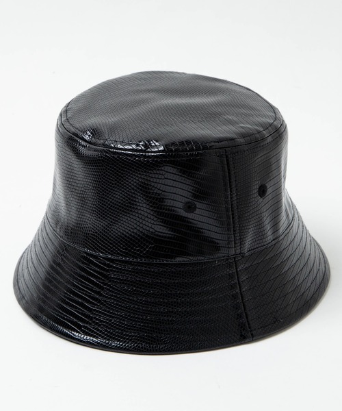 WEGO(ウィゴー)の「WEGO/フェイクレザーリバーシブルバケットハット(ハット・レディース・ブラック/オフホワイト/その他1/その他2・FREE)」の11枚目の写真