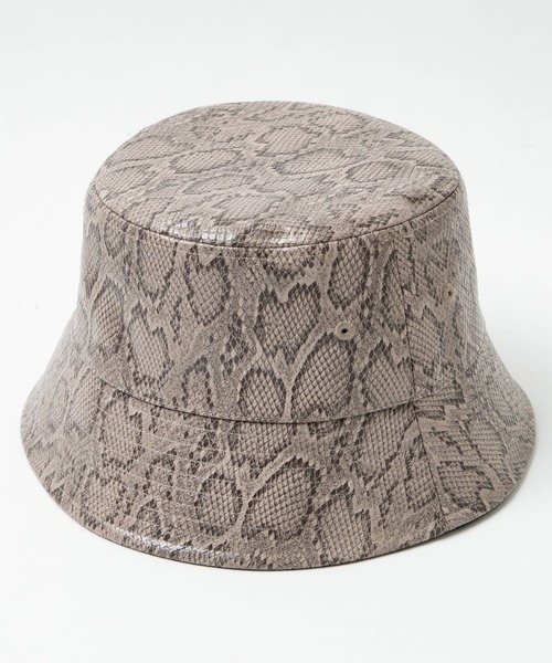 WEGO(ウィゴー)の「WEGO/フェイクレザーリバーシブルバケットハット(ハット・レディース・ブラック/オフホワイト/その他1/その他2・FREE)」の14枚目の写真