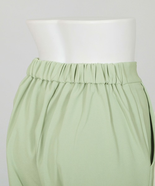 Julia Boutique（ジュリアブティック）の「ビット付きセンターシームストレートパンツ/21508（その他パンツ・レディース・ブラック/ベージュ/ライトベージュ/グリーン系・ONE）」の8枚目の写真