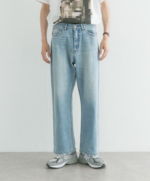 URBAN RESEARCH（アーバンリサーチ）の「URBAN RESEARCH iD　WIDE FIT DENIM（デニムパンツ・メンズ・ブラック/インディゴブルー・MEDIUM/LARGE）」の9枚目の写真