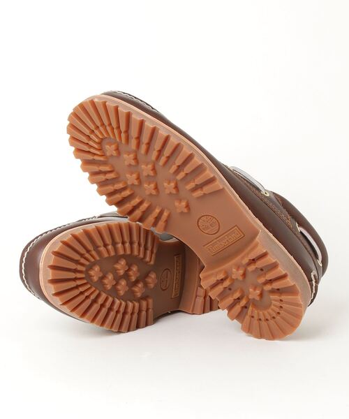 Timberland（ティンバーランド）の「Timberland/Authentics 3 Eye Classic（モカシン/デッキシューズ・メンズ・ブラウン・9/8/7）」の3枚目の写真