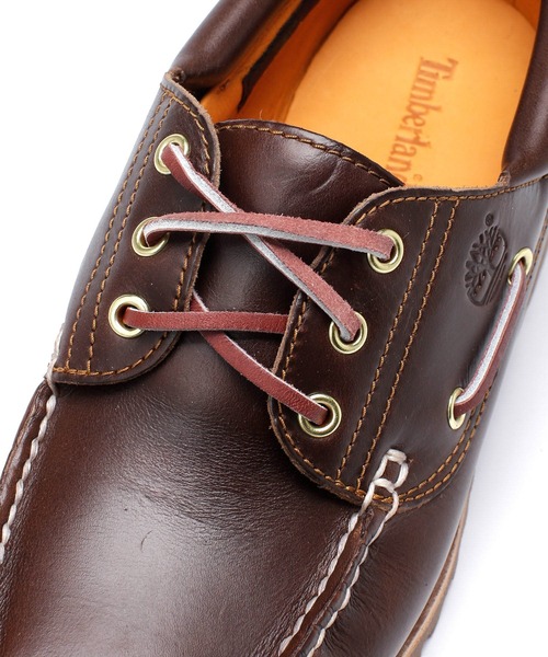 Timberland（ティンバーランド）の「Timberland/Authentics 3 Eye Classic（モカシン/デッキシューズ・メンズ・ブラウン・9/8/7）」の6枚目の写真