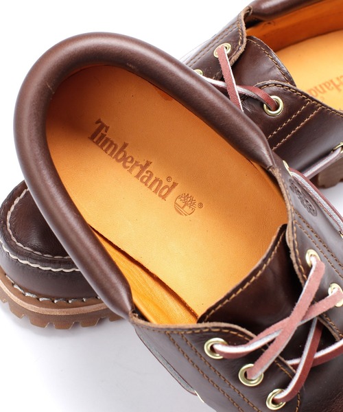 Timberland（ティンバーランド）の「Timberland/Authentics 3 Eye Classic（モカシン/デッキシューズ・メンズ・ブラウン・9/8/7）」の4枚目の写真