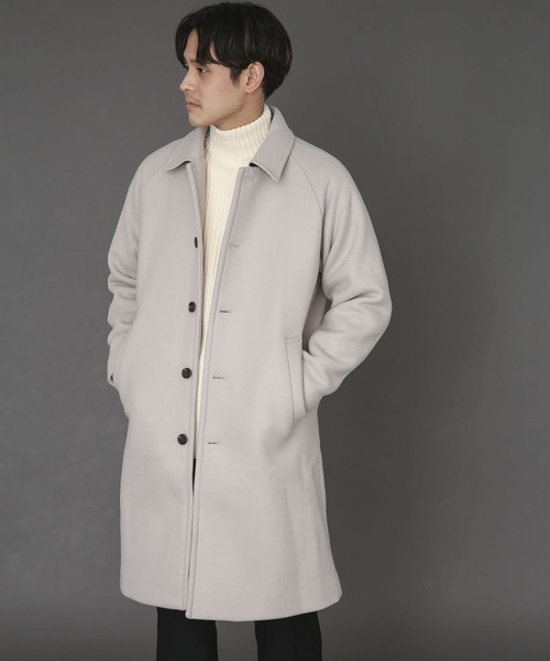 SENSE OF PLACE by URBAN RESEARCH（センスオブプレイスバイアーバンリサーチ）の「Newzealandwoolステンカラーコート（ステンカラーコート・メンズ・ブラウン/ベージュ系その他/チャコールグレー/ブラウン系その他/グレー/モカ/ナチュラル・LARGE/MEDIUM）」の18枚目の写真