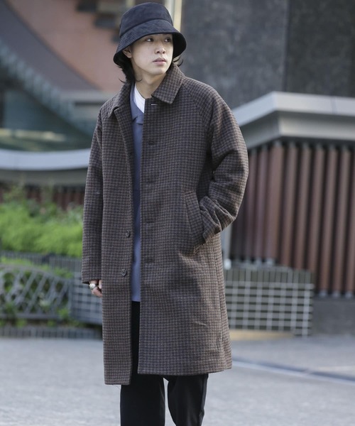 SENSE OF PLACE by URBAN RESEARCH（センスオブプレイスバイアーバンリサーチ）の「Newzealandwoolステンカラーコート（ステンカラーコート・メンズ・ブラウン/ベージュ系その他/チャコールグレー/ブラウン系その他/グレー/モカ/ナチュラル・LARGE/MEDIUM）」の15枚目の写真