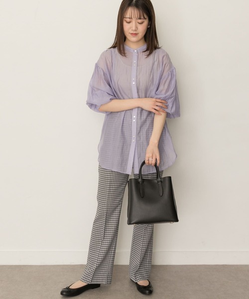 RODE SKO（ロデスコ）の「2WAYボックス型トートバッグ（トートバッグ・レディース・ブラック/ボルドー/モカ/グリーン系その他/アイボリー/キャメル/グレー/イエロー系その他・ONE）」の20枚目の写真