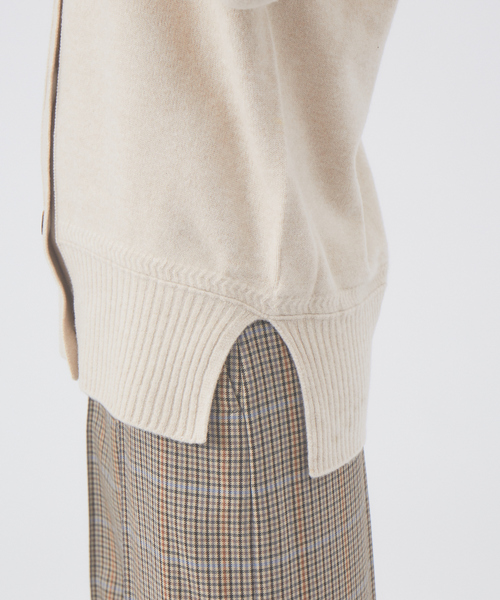 qualite（カリテ）の「【高品質】ウルグアイウールニットカーデ（カーディガン/ボレロ・レディース・ベージュ/グレー/ブルー・フリー）」の17枚目の写真