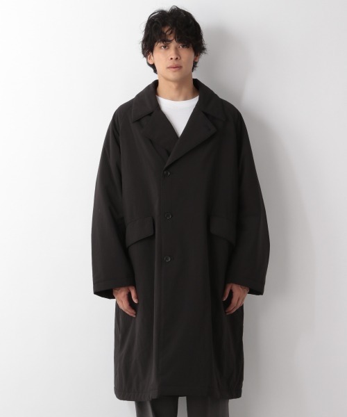 LOWRYS FARM（ローリーズファーム）の「エアサーマルＷコート　953677（テーラードジャケット・メンズ・ブラック/ベージュ・MEDIUM/LARGE）」の5枚目の写真