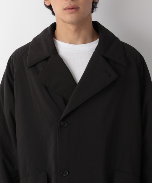 LOWRYS FARM（ローリーズファーム）の「エアサーマルＷコート　953677（テーラードジャケット・メンズ・ブラック/ベージュ・MEDIUM/LARGE）」の10枚目の写真