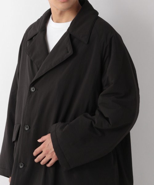 LOWRYS FARM（ローリーズファーム）の「エアサーマルＷコート　953677（テーラードジャケット・メンズ・ブラック/ベージュ・MEDIUM/LARGE）」の16枚目の写真