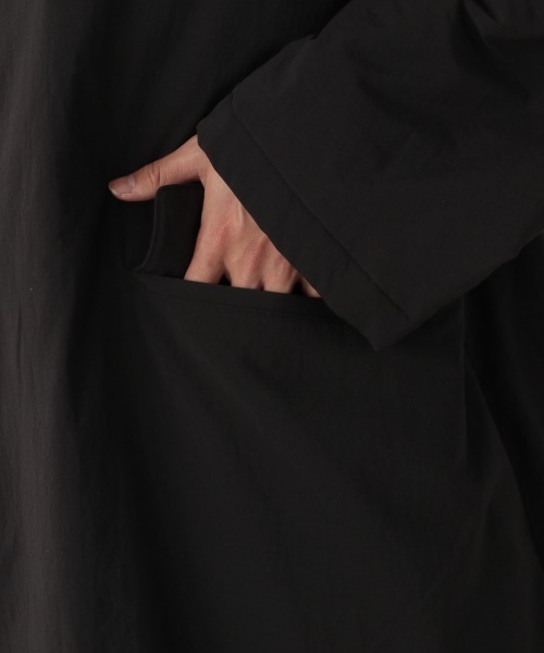 LOWRYS FARM（ローリーズファーム）の「エアサーマルＷコート　953677（テーラードジャケット・メンズ・ブラック/ベージュ・MEDIUM/LARGE）」の6枚目の写真