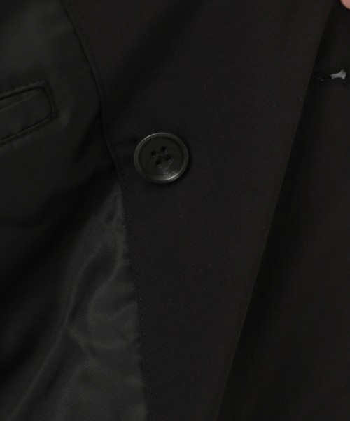 LOWRYS FARM（ローリーズファーム）の「エアサーマルＷコート　953677（テーラードジャケット・メンズ・ブラック/ベージュ・MEDIUM/LARGE）」の11枚目の写真