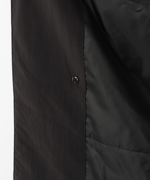 LOWRYS FARM（ローリーズファーム）の「エアサーマルＷコート　953677（テーラードジャケット・メンズ・ブラック/ベージュ・MEDIUM/LARGE）」の14枚目の写真