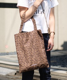 Actually | ハート ヒョウ柄 エコバッグ  サブバッグ(エコバッグ/サブバッグ)