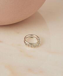 green label relaxing | ＜Chainon(シェノン)＞ボールダブルライン シルバー リング(リング)