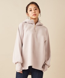 ZIP UPオーバーパーカー
