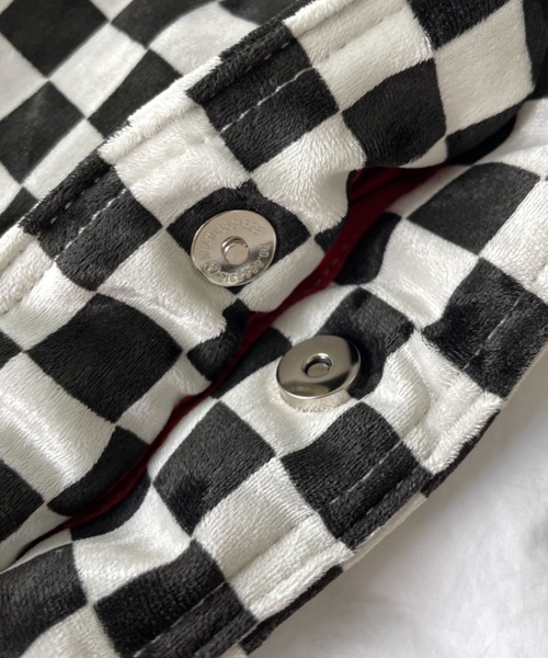 Didot.showroom（ディドット ショールーム）の「checker mini bag（トートバッグ・レディース・ブラック/グリーン・FREE）」の8枚目の写真