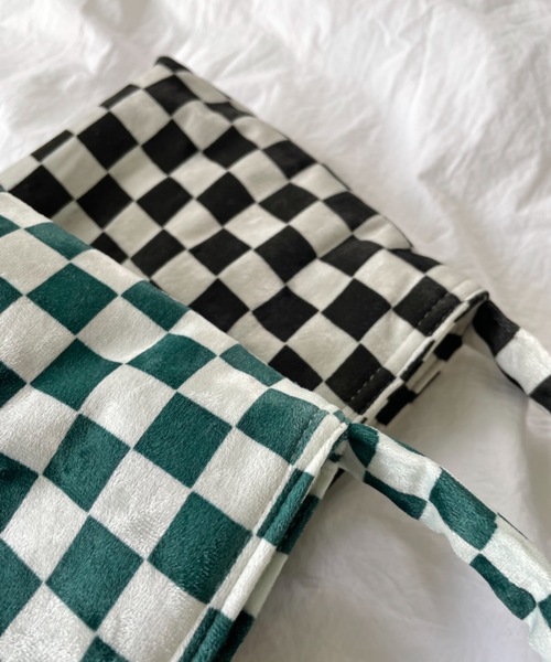Didot.showroom（ディドット ショールーム）の「checker mini bag（トートバッグ・レディース・ブラック/グリーン・FREE）」の9枚目の写真