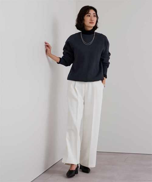 セール】スウェットライクニット（ニット/セーター）｜ur's