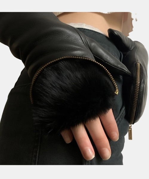 【新品】ARISTIDE アリスティッド ファーライナーミトングローブ 手袋 新品】ARISTIDE アリスティッド ファーライナーミトングローブ 手袋